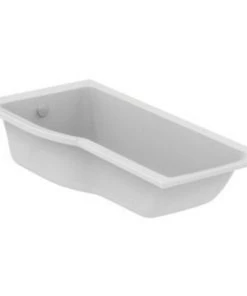 Ideal Standard Baignoire Bain/douche Asymétrique Connect Air - Version Droite Ou Gauche, 150 X 60/80 - Version Droite