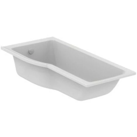 Ideal Standard Baignoire Bain/douche Asymétrique Connect Air - Version Droite Ou Gauche, 150 X 60/80 - Version Droite 3 Ideal Standard Baignoire Bain/douche Asymétrique Connect Air - Version Droite Ou Gauche, 150 X 60/80 - Version Droite