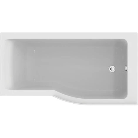 Ideal Standard Baignoire Bain/douche Asymétrique Connect Air - Version Droite Ou Gauche, 150 X 60/80 - Version Droite 4 Ideal Standard Baignoire Bain/douche Asymétrique Connect Air - Version Droite Ou Gauche, 150 X 60/80 - Version Droite – Image 2