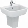 Ideal Standard Nouveau Lavabo 19x44x50cm Rectangulaire Céramique Blanc - Blanc