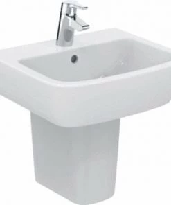 Ideal Standard Nouveau Lavabo 19x44x50cm Rectangulaire Céramique Blanc - Blanc