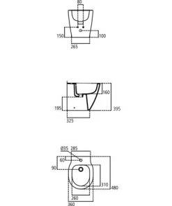 Sanitaires Suspendus à Profondeur Réduite Ideal Standard Connect Space Wc + Bidet + Abattant 7 Sanitaires Suspendus à Profondeur Réduite Ideal Standard Connect Space Wc + Bidet + Abattant -IDEAL STANDARD Soldes 2022 58571330 3