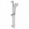 Ensemble De Douche - IDEALRAIN EVO - Barre 60 Cm Et Douchette Ronde 11 Cm 3J - Chrome - Ideal Standard -IDEAL STANDARD Soldes 2022 58667231 1