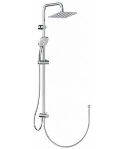 IDEAL STANDARD Colonne De Douche Idealrain Cube Avec Mitigeur Thermostatique Douchette 3 Jets Cool Bod...