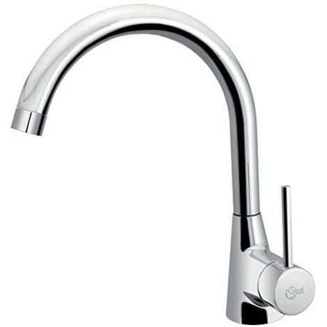 Ideal Standard B9328AA Nora Mitigeur Bec Tube évier Chrome 3 Ideal Standard B9328AA Nora Mitigeur Bec Tube évier Chrome