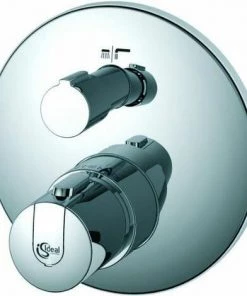 Ideal Standard A4888AA CeraTherm 100 Mitigeur De Baignoire à Monter En Sailli Chrome