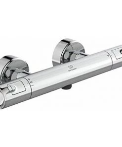 Ideal Standard Mitigeur Thermostatique Douche Ceratherm T50 Sécurité & Anti-Brûlure Fonction Eco A7214AA