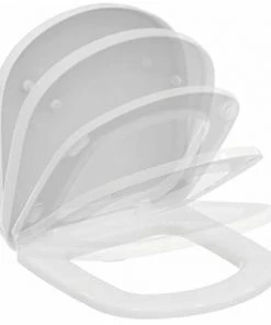 Ideal Standard Porcher Abattant WC Avec Frein De Chute Kheops T679901 Facile à Install...