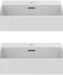 IDEAL STANDARD Lot De Deux Vasques 50x40 Extra Avec Trop Plein