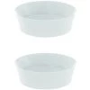 IDEAL STANDARD Lot De Deux Vasques Rondes 40x40 Cm Ipalyss Avec Bonde Soie Blanche -IDEAL STANDARD Soldes 2022 63724816 1