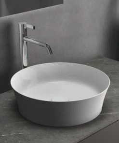 IDEAL STANDARD Lot De Deux Vasques Rondes 40x40 Cm Ipalyss Sans Bonde Blanc Brillant -IDEAL STANDARD Soldes 2022 63724820 2