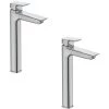 IDEAL STANDARD Mitigeur Lavabo Tesi Réhaussé Sans Tirette Sans Vidage Chrome -IDEAL STANDARD Soldes 2022 63932854 1