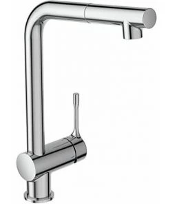Ideal Standard BC176AA Ceralook Mitigeur D'évier à Bec Haut Orientable Et Extractible...