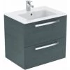 Ideal Standard Tiempo Meuble Sous-lavabo 55x60x44cm Chêne Gris - Chêne Gris -IDEAL STANDARD Soldes 2022 69976203 1