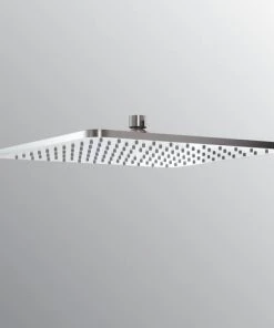 IDEAL STANDARD Pommeau De Douche Effet Pluie 20X20 En Acier Inoxydable Ultra Fin