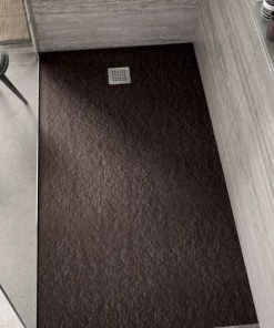 Receveur De Douche Rectangulaire Effet Pierre 80x120 Ideal Standard Ultra Flat S - Bonde NON Incluse -IDEAL STANDARD Soldes 2022 71210127 4