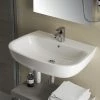 Ideal Standard Lavabo Suspendu Au Design Moderne Esedra Cm 60 -IDEAL STANDARD Soldes 2022 71318116 1