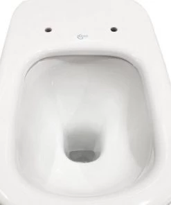 Paire De Sanitaires Suspendus Série AcquaBlade Tesi Par Ideal Standard Avec Siège Slim Soft Close White Seta -IDEAL STANDARD Soldes 2022 71616800 4