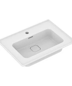 Lavabo Suspendu Ideal Standard 50 Cm Strada II Cache Bonde En Céramique Inclus