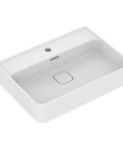 Lavabo Suspendu Ideal Standard Strada II 60 Cm Trou Central Ouvert Pour Robinetterie