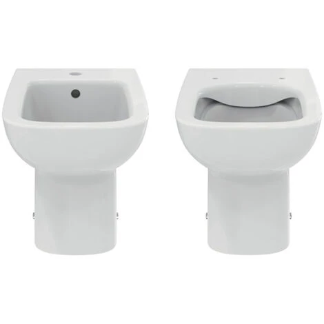 Sanitaires à Fleur De Mur Avec Abattant à Fermeture Traditionnelle, Collection Life Ideal Standard 4 Sanitaires à Fleur De Mur Avec Abattant à Fermeture Traditionnelle, Collection Life Ideal Standard – Image 2