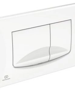 Plaque De Commande Blanche Pour Rinçage Ideal Standard Solea M2