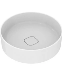 Lavabo à Poser 45x45 Ideal Standard Strada II Sans Trou Pour Robinet Ni Trop-plein