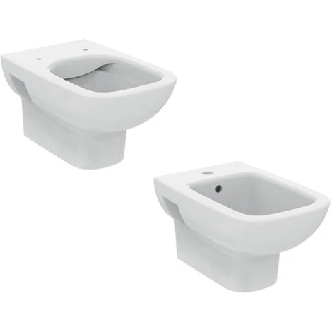 Sanitaires Suspendus Avec Siège à Fermeture Traditionnelle, Collection Life Ideal Standard 5 Sanitaires Suspendus Avec Siège à Fermeture Traditionnelle, Collection Life Ideal Standard – Image 3