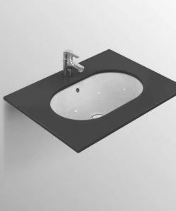Ideal Standard CONNECT Lavabo à Sous-encastrer Ovale 480 X 175 X 350 Mm, Blanc (E504601) -IDEAL STANDARD Soldes 2022 9357378 3