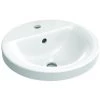 Ideal Standard CONNECT Connect Lavabo à Encastrer Rond 380 X 165 X 380 Mm,blanc (E504101) -IDEAL STANDARD Soldes 2022 9357386 1