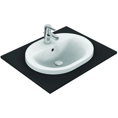 Ideal Standard Connect Lavabo à Encastrer Ovale 550 X 430 X 175 Mm, Blanc (E503901) 5 Ideal Standard Connect Lavabo à Encastrer Ovale 550 X 430 X 175 Mm, Blanc (E503901) – Image 3