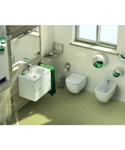 Ideal Standard TESI Meuble Pour Lavabo 60 X 44 X (H) 49 Cm Couleur Voil De Bleu Mat (T0050WI) -IDEAL STANDARD Soldes 2022 9357496 5